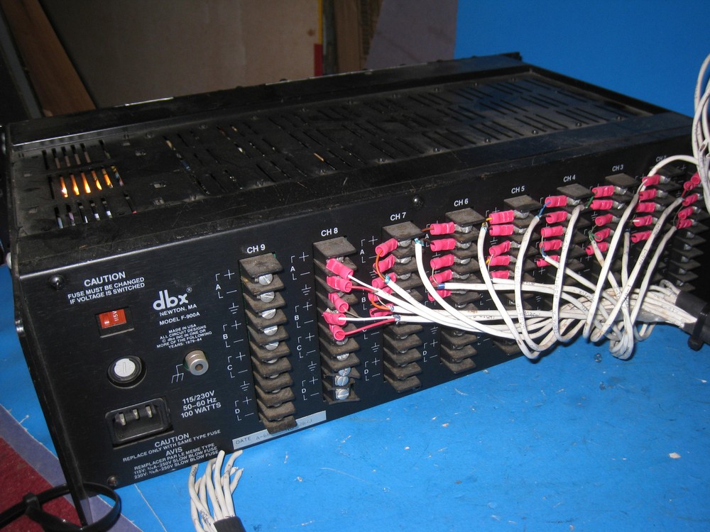 DBX 900 Series Chassis w/9 module DBX 2-905, 2-903, 3-902 1-904, 1-907 07w6