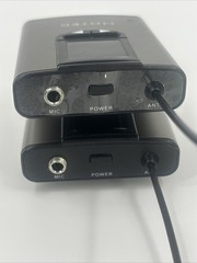 Hotec Wireless Microphone System With Lavalier Lapel Mics And Body – Not tested