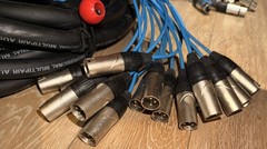 Elite Core 30FT 16 Channel XLR Snake Cable Multipair Stage Studio Audio Cable