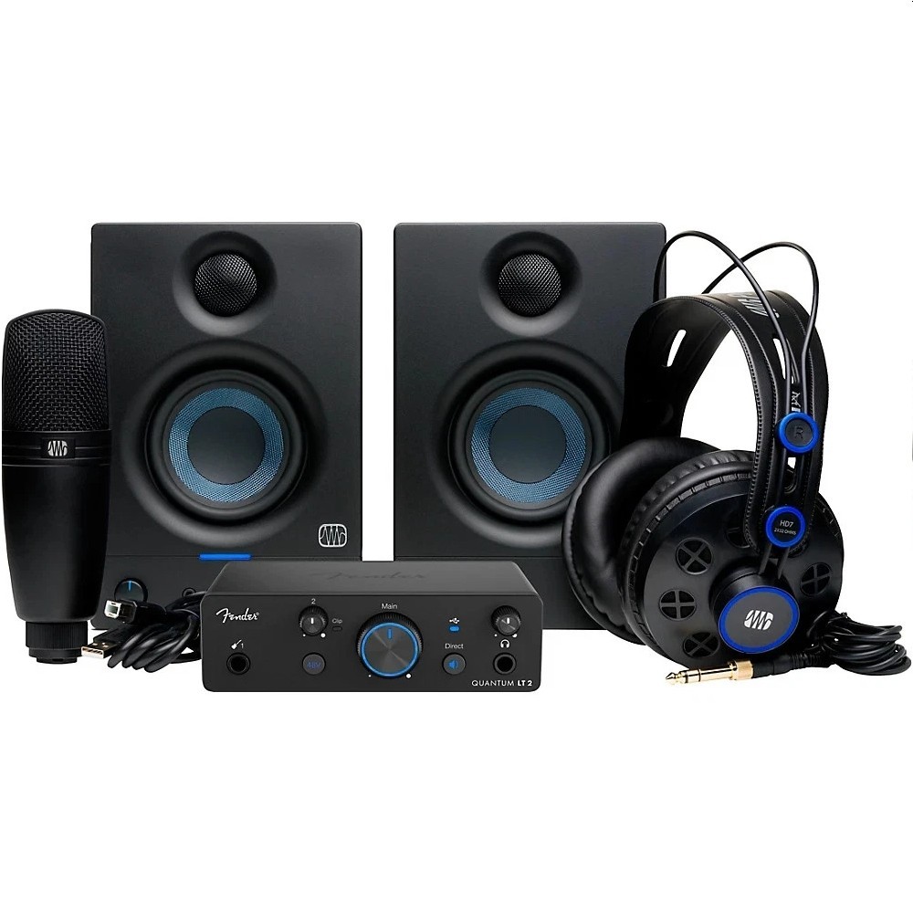 FENDER STUDIO QUANTUM BUNDLE Complete Hardware Software Recording Package