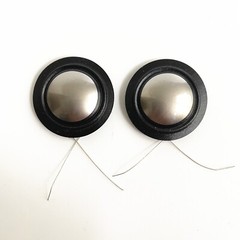 2 Replacement 1″ Titanium Dome Diaphragms for Mirage M1 Si Tweeter 5DR53040 8Ω