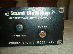 Sound Workshop 242, Stereo Reverb, 2 Channel Spring Reverb, Vintage Rack