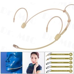 High Quality Microphone Cover 2.0V-10V.DC70-20KHZ Accessories Cardioid Earhook