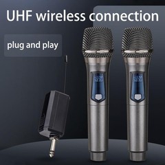 Stable Signal Wireless Handheld Microphone System Portable Mic For Party Speech