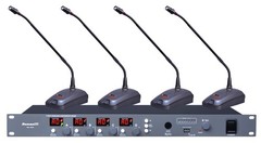 Wireless Gooseneck Microphone System (includes: 4mic and 1receiver)