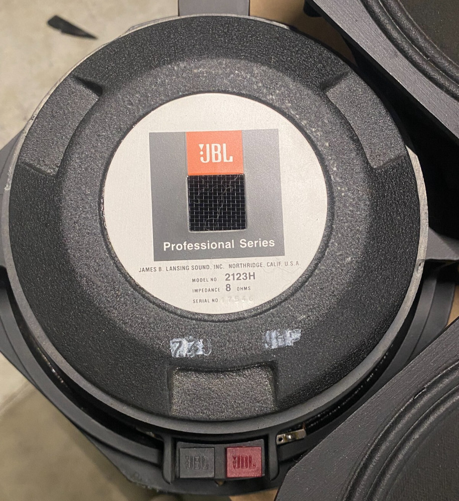 JBL 2123H 10″ Midrange Transducer
