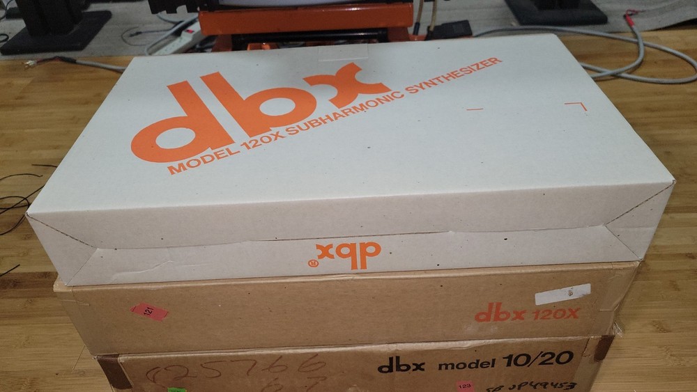 DBX 120X Subharmonic Synthesizer _ NEW OPEN BOX