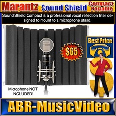 Marantz Sound Shield Compact Compact, folding vocal reflection baffle