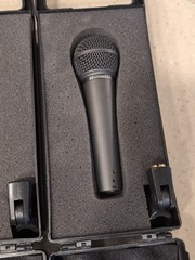 Behringer Ultravoice MICROPHONE LOT OF 3 (XM8500) w/Carrying Cases