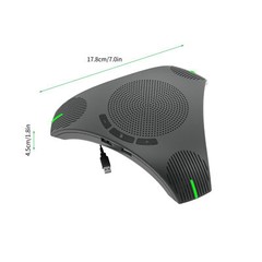 USB Speakerphone Conference Microphone Omnidirectional Mic 360° F2O8