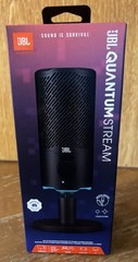 JBL Quantum Stream Dual-Pattern USB Microphone Streaming Recording & Gaming NIB