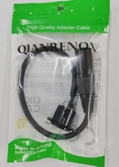 Xlr Fixed Mount Short Cable Adaptor Gold Plated 3pin Xlr Female To Male Panel Mo