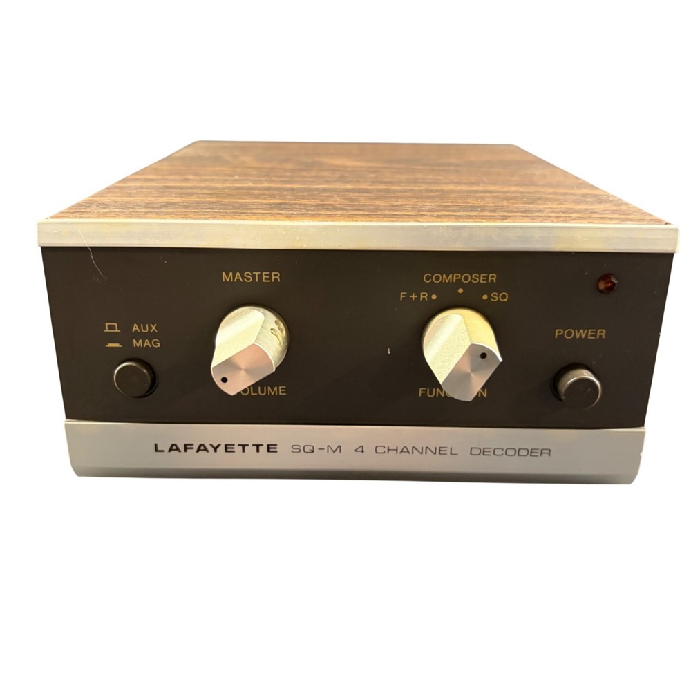 Lafayette SQ-M 4 Channel Decoder Vintage Audio Equipment Japan-Made