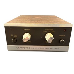 Lafayette SQ-M 4 Channel Decoder Vintage Audio Equipment Japan-Made