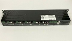 Ecler eSAM603 Essential Mixer 6in 3out Rackmixer 19″ 1U 2x 3-Band EQ Black