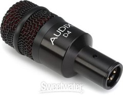 Audix D4 Hypercardioid Dynamic Instrument Microphone