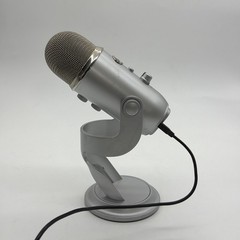 Blue Yeti Professional USB Condenser Microphone with Stand – Silver