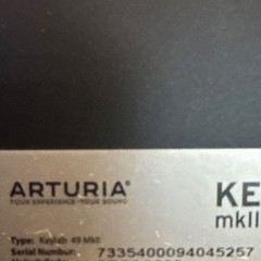 Arturia KeyLab 49 mkII 49-Key Semi-Weighted MIDI Controller CV/Gate, DIN I/O