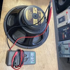 Fender 90’s 12” 8 Ohm 50 Watt 121042 Eminence Kentucky Made In USA