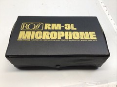 ROSS RM 9L Microphone Unidirectional Dynamic Mic Complete In Box Used