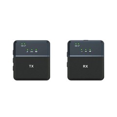 Bluetooth 2.4G Two-Way Wireless Lavalier Microphone Audio Recording Lapel MicJd