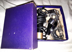 MCM Vintage 1960s Calrad DM-19 High Impedance Dynamic Microphone In BOX Japan