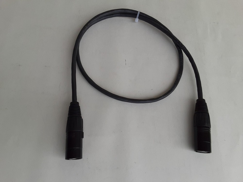 3 FT PRO CAT5e Tactical Shielded w/Neutrik Ethercon Digital Audio Cable RJ45