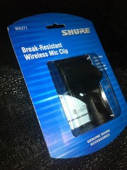 Shure WA371 (Mic Clip for Shure Handheld Wireless Transmitter TX) Brand New