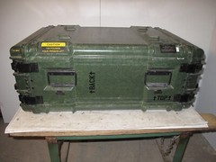 Rackmount 06U x24 Slide Out Rack ECS Legacy 19″ Shock Mount Composite Green