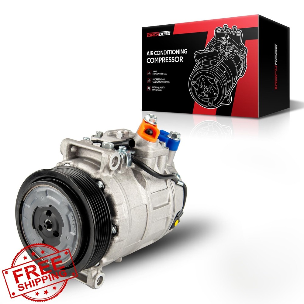 Torchbeam A/C Compressor with Clutch Fit for Mercedes-Benz ML350 2006-2011 3….