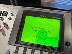 Roland VS2400CD w VS8F-3 and V2 cards Antares, Sound Blender plugins 64gb SSD