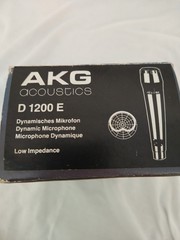 Vintage AKG D1200E Cardioid Dynamic Microphone 200 Ohms