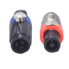 NL4FX Speakon Plugs Amplifier Male Female 4 Pole Conductor Audio Cable Connector