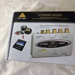 Behringer U-Phono UFO202 USB Audio Interface