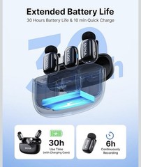 BOYA Mini 2 Wireless Lavalier Microphones for Iphone 15/16/17 & Android, AI Nois
