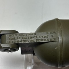 M-43/U Dynamic, microphone with military green color Electro-Voice, INC USA