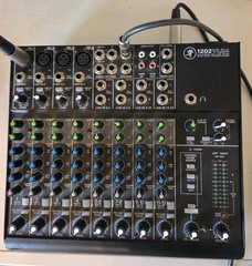 Complete Pro Audio Live Sound Rack: Mackie 1202VLZ4 Mixer, QSC GX5 Amp, Ashly…