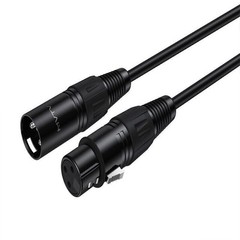 XLR Male to Female Microphone Cable Balanced 3 Pin Mic Connector Extension Cord