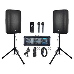 PRORECK DELTA 158 2400W Bluetooth Speaker System for DJs, Karaoke party speaker