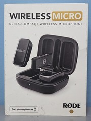 Rode Wireless Micro Ultra-Compact Wireless Microphone – New