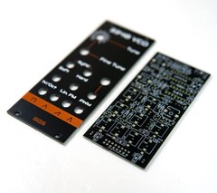 3340 VCO / Eurorack / PCB + Front Panel / DIY Synth / Oscillator / Synthesiser