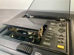 Fostex PD-4 Digital Audio Recorder With Power Supply and Cleaning Tape One Owner