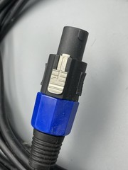 SpeakON to RAW 12 GA Indoor Speaker Cable- Various Lengths 10 – 100 ft