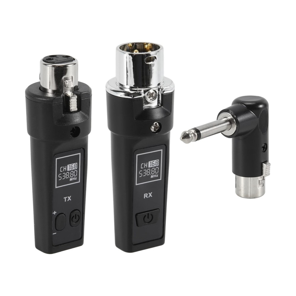 UHF Microphone Converter Adapter XLR Transmitter and Receiver for Dynamic6000