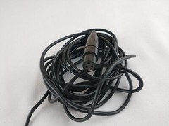 Clockaudio S750 Tabletop Microphone Base Mini XLR Female 10 Inch Cable Black