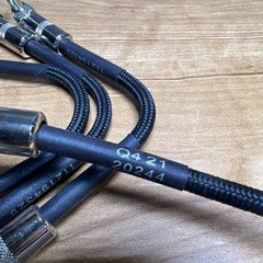 Set Of 4 Musician’s Gear Standard Instrument Patch Cable 6 in. Black MI06I