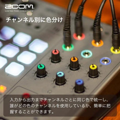 ZOOM PodTrak P8 Workstation for Podcast Recorder 6 XLR microphone inputs