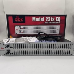 NEW DBX 231S Dual 31 Band Graphic Equalizer Pro Audio Rack Mount EQ w/ US
