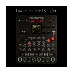 Sonicware Lofi-12 XT Low-res Digitized Sampler- Black