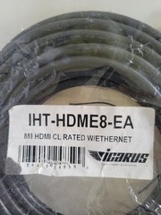 IHT HDME8-EA High Speed HDMI Cable with Ethernet, Audio Return